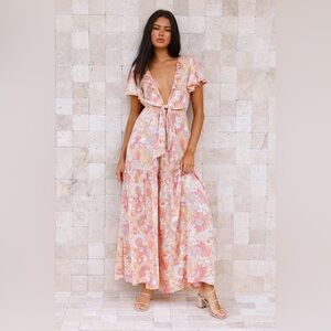 Natural Heights Jumpsuit Floral